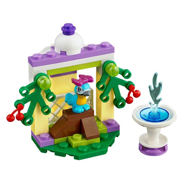 Lego Friends 41044 - Đài phun nước của chim vẹt - Tặng kèm Bộ 3 xếp hình