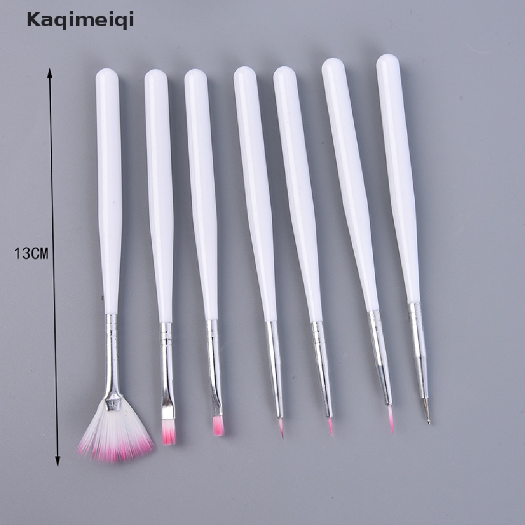Set 7 cọ vẽ trang trí bánh chuyên dụng