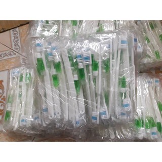 1 bịch Bàn chải và kem đánh răng cho nhà nghỉ, khách sạn (mẫu 1) bịch 100c