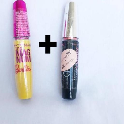 (hàng Mới Về) Mascara Maybelline Mua 1 Tặng 1 (unit Price 30,000)