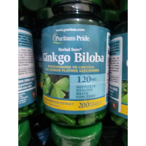 GINKGO BILOBA PURITAN PRIDE 120mg 200 viên