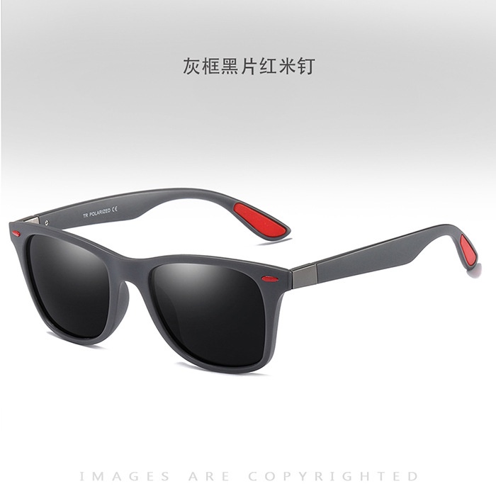 Kính Chống Nắng Phân Cực Mặt Vuông Thích Hợp Lái Xe Cho Nam Và Nữ