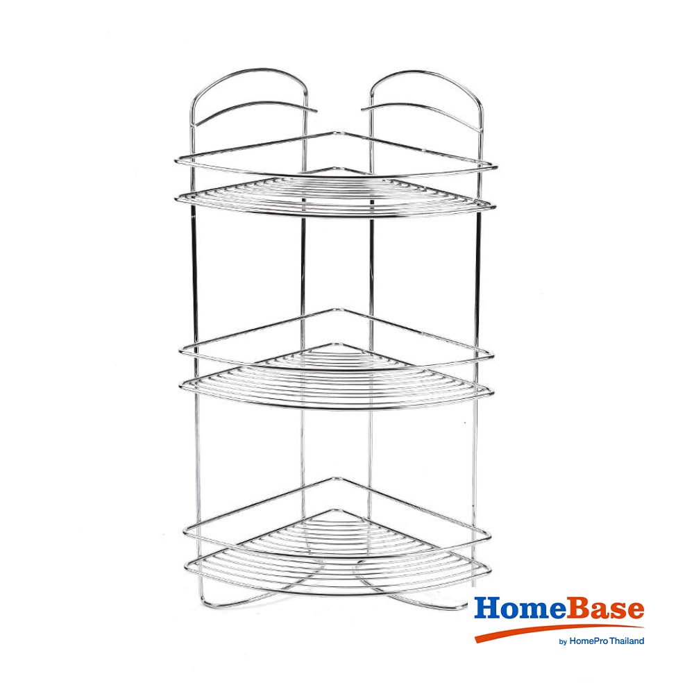 HomeBase EKONO Kệ nhôm góc 3 tầng CW12076 W56xD24xH69cm