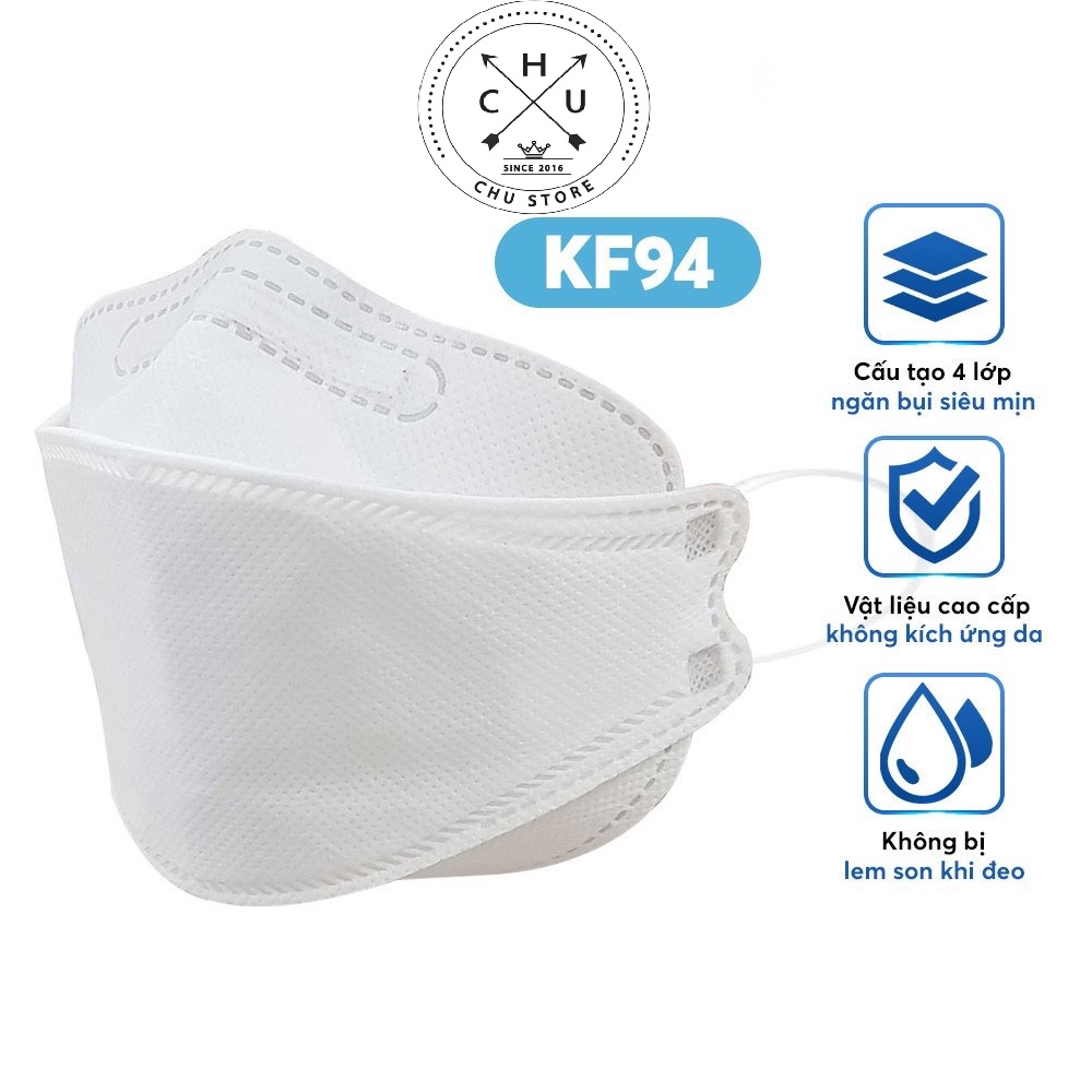 (Bán Buôn Sỉ) Khẩu Trang KF94 4D Uni Mask Hàn Quốc Cao Cấp Kháng Khuẩn Chống Bụi Mịn KT