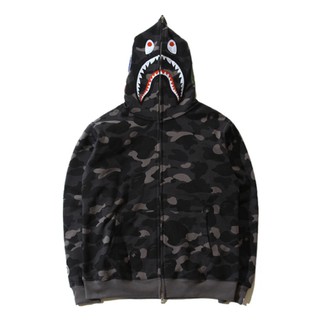 Áo Bape cá mập,Bape shark màu đen nam nữ