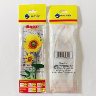 Bộ thước eke 4 món tân hải