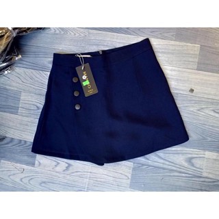 Quần Váy / Quần Giả Váy Phối 3 Cúc Chất Tuyết Mưa Mềm Mại Trẻ Trung | BigBuy360 - bigbuy360.vn