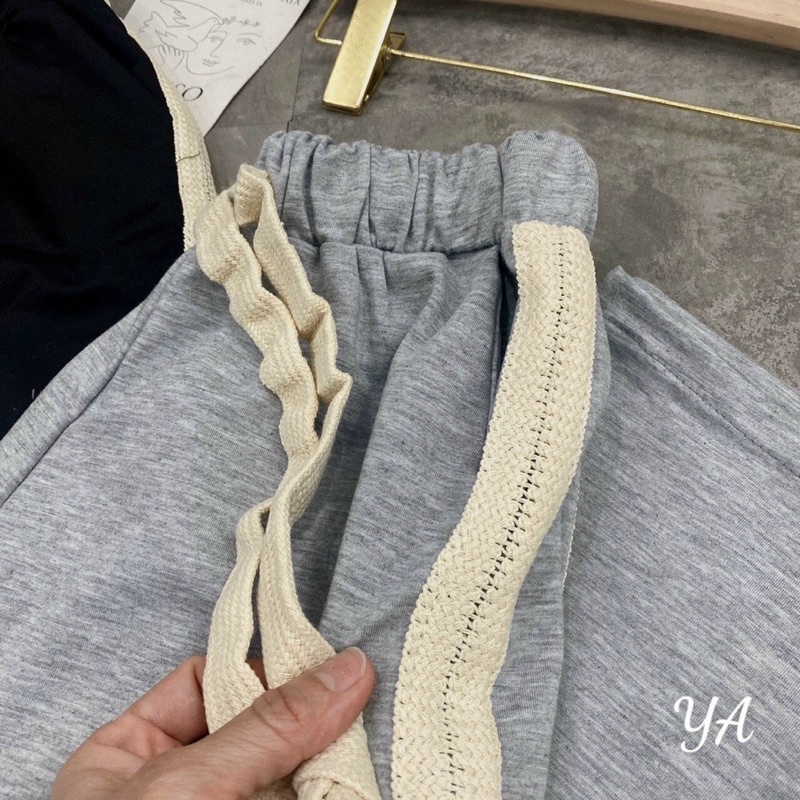 Quần ống xuông siêu hot-dây to viền nổi