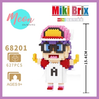 Xếp hình lego miniblock - Norimaki Arale size L 627 pcs