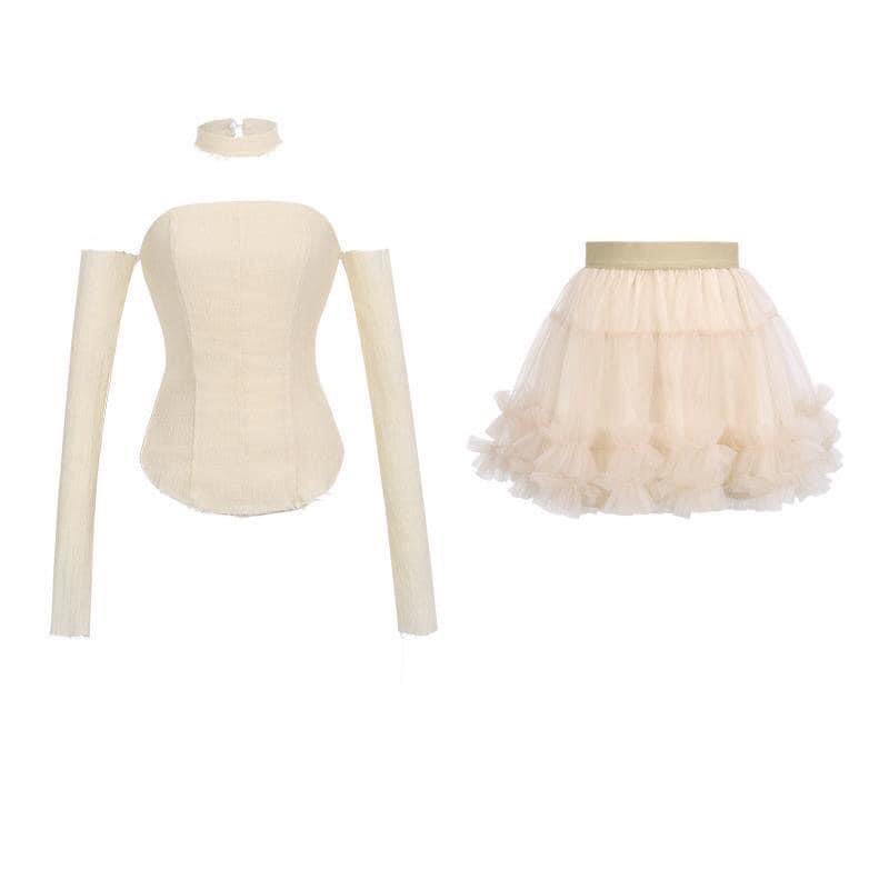 Set áo váy xinh xắn