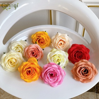 Bông Hồng Giả - Đầu Bông Hoa Hồng 8 Cm