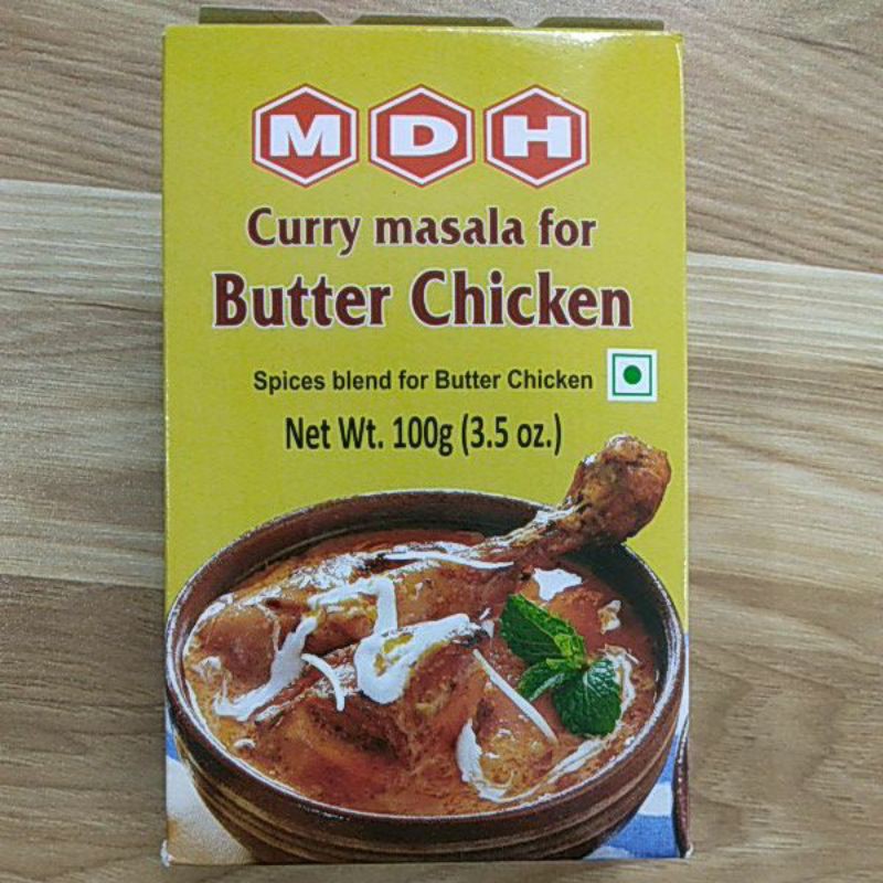 Ohh-MDH Curry Masala for Butter Chicken Spices Blend for Butter Chicken 100g Gia vị món cà ri bơ gà - Indian food