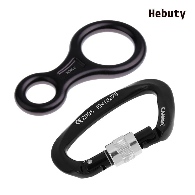 Móc Khóa Dây Leo Núi 25KN + 35KN Số 8