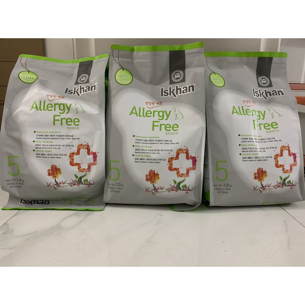 Thức ăn dinh dưỡng từ Hàn Quốc- Iskhan Allergy(1,2kg)