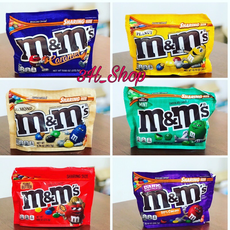Socola M&M tui Zip - Mỹ