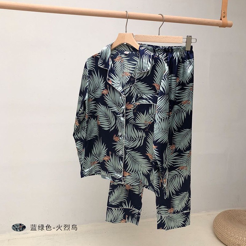 Pajamas Đồ Ngủ Mặc Nhà Lụa Mềm Mịn FreeSize AMANTA AMTPY001