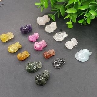 [THANH LÝ] MẶT HỒ LY - TỲ HƯU 2 LỖ ĐỦ MÀU