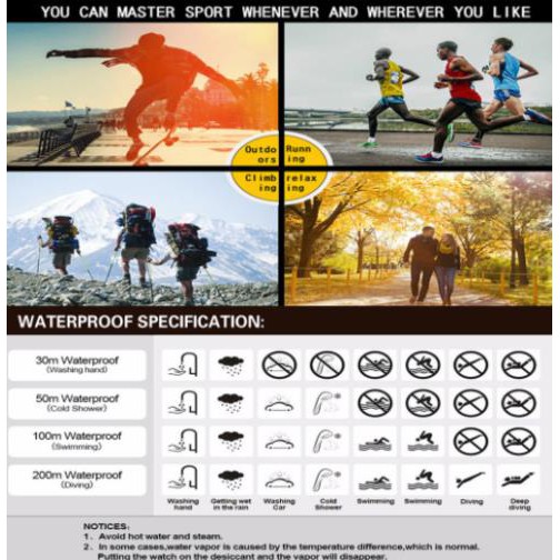 Đồng hồ thể thao HONHX nam nữ chống nước đèn nền Led | BigBuy360 - bigbuy360.vn