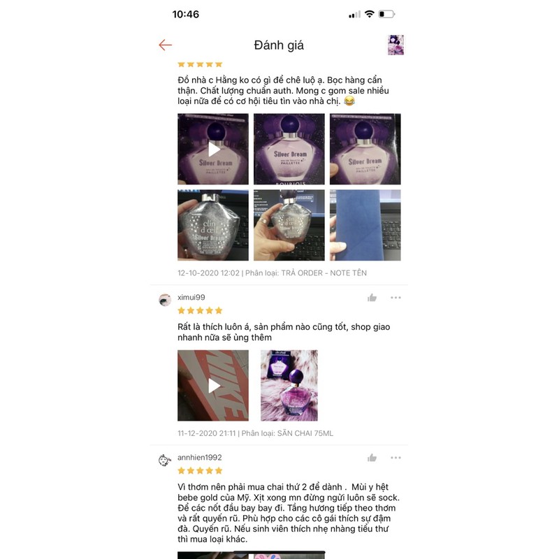 [SẴN] Nước hoa Nữ Bourjois Paris Silver Dream EDT | Thế Giới Skin Care