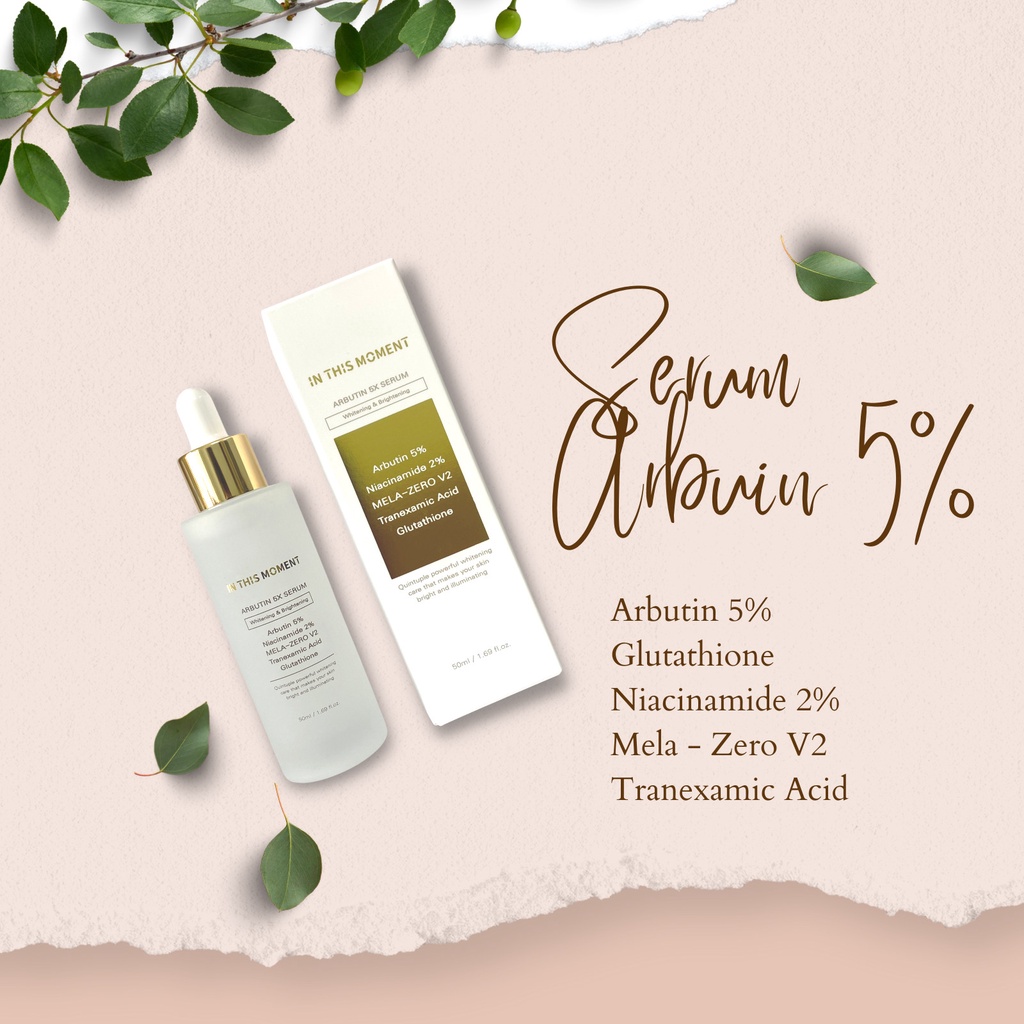 Serum Arbutin 5% trắng da, nám sạm 50ml