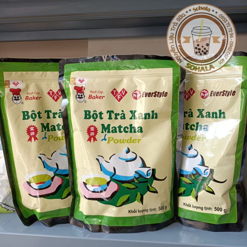 Bột Matcha Trà xanh Đài Loan túi 500g