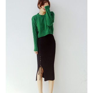 ÁO LEN CROPTOP TAY DÀI