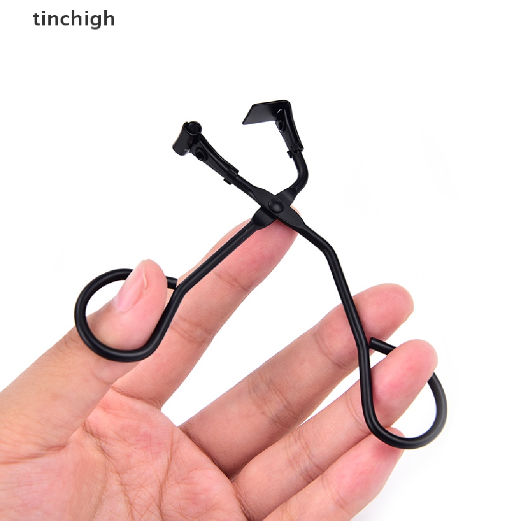 Kẹp Uốn Mi Trang Điểm Bằng Thép Không Gỉ Màu Đen