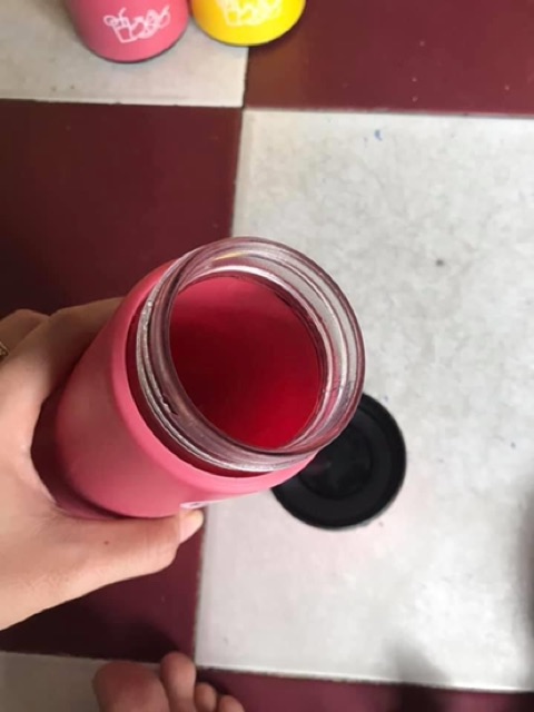 Bình thuỷ tinh 400ml - giao màu ngẫu nhiên