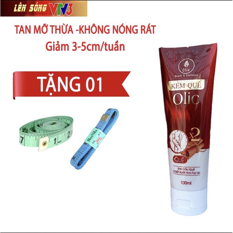 Kem tan mỡ quế Olic