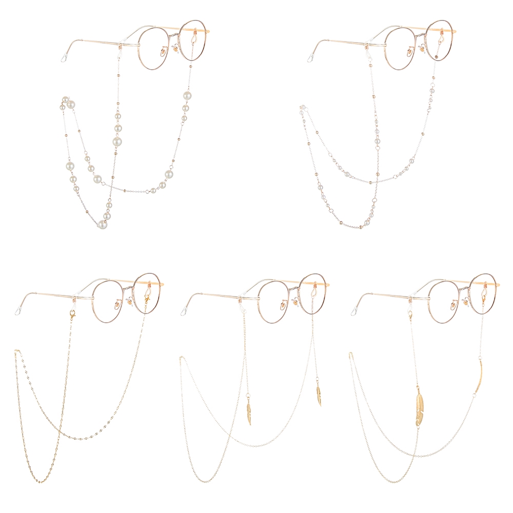 Dây Xích Kim Loại Giữ Mắt Kính Chống Trượt Thời Trang