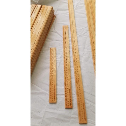 Bộ thước gỗ dành cho giáo viên