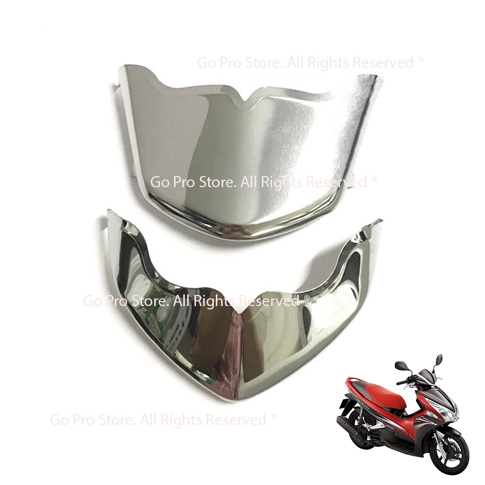 Ốp Mỏ Đuôi Dè AIR BLADE 2013 - 2015 Inox 304
