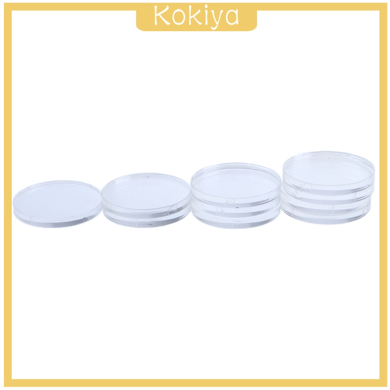 Set 10 đế trưng bày mô hình bằng acrylic chất lượng cao