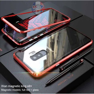 Ốp hít nam châm cường lực 2 mặt cho Samsung S9 - S9 Plus hiệu Likgus