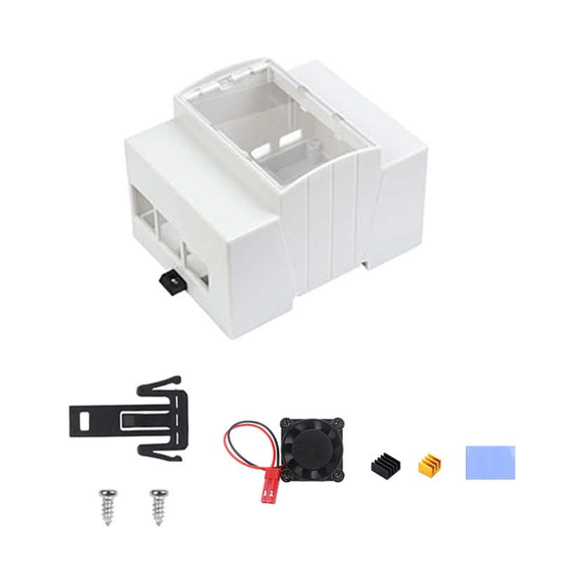 Vỏ TảN NhiệT Cho Raspberry Pi 4 B 4B ABS