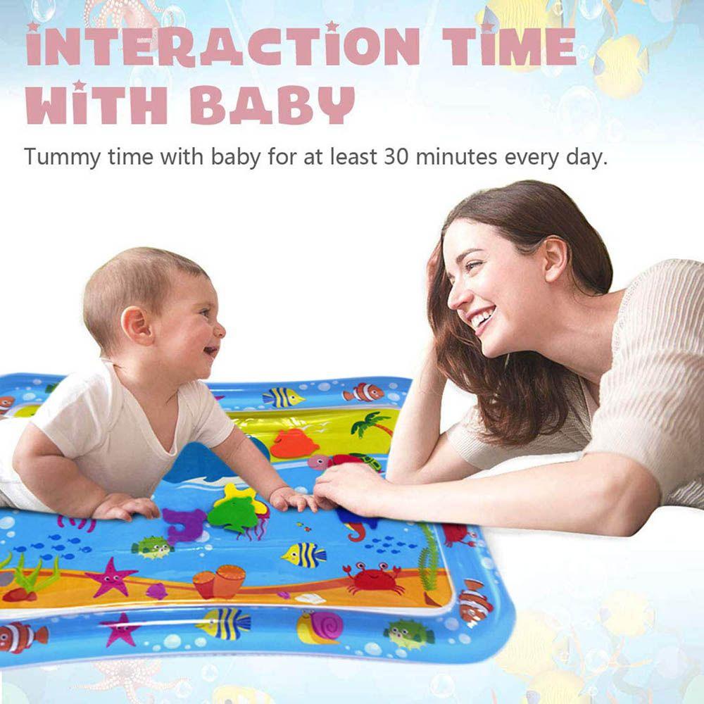 BEBETTERM Thảm Nước Bơm Hơi Cỡ Lớn Cho Bé Chơi