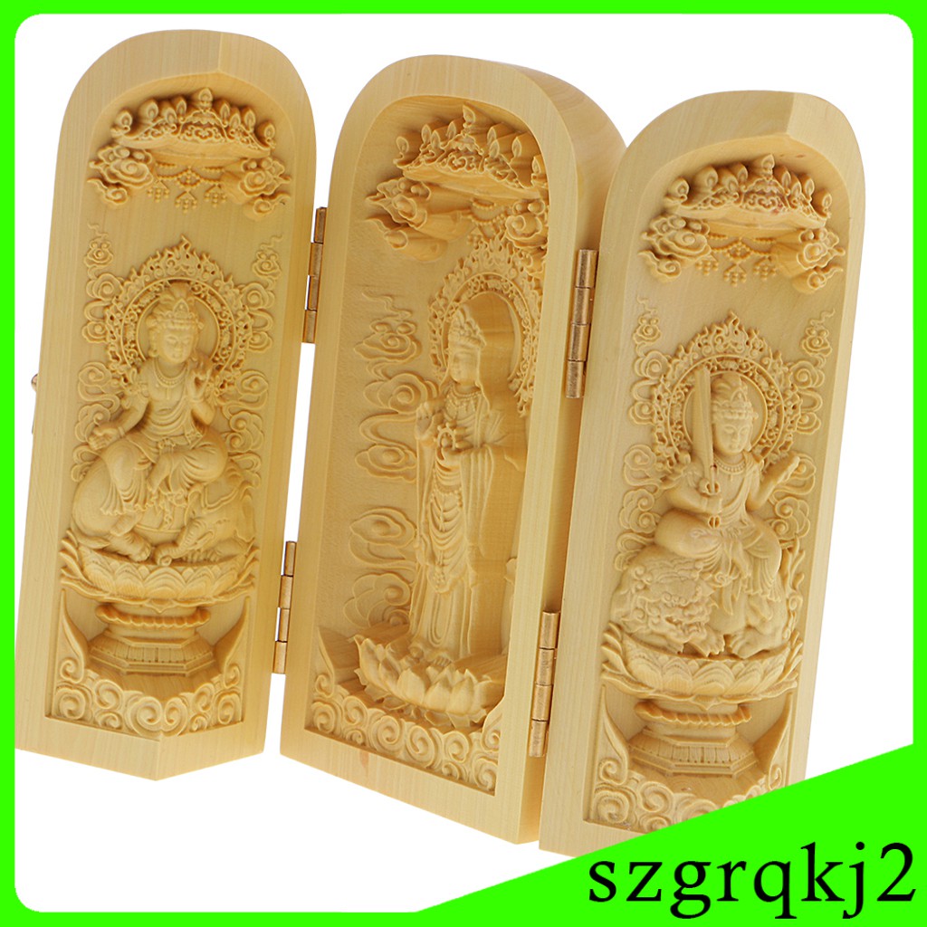Tượng Phật Gỗ Chạm Khắc 3 Kiểu Độc Đáo