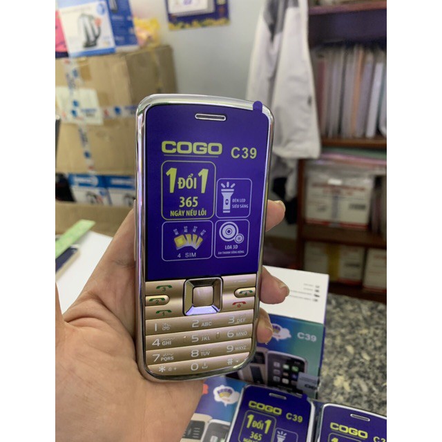 ĐiệnThoại COGO C39 4SIM LOA KHủng