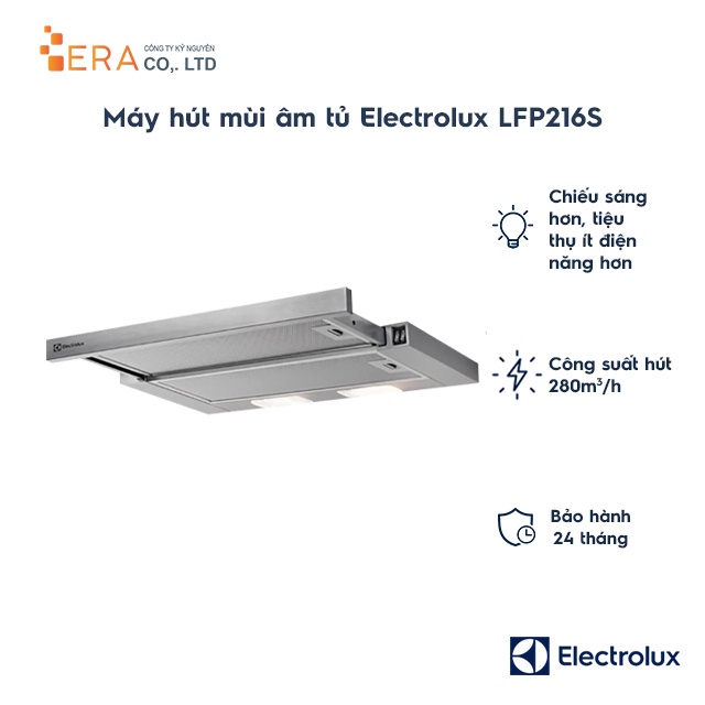 Máy hút mùi âm tủ Electrolux LFP216S