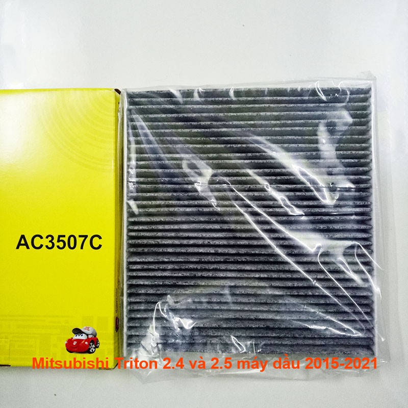 Lọc gió điều hòa AC3507 dành cho Mitsubishi Triton 2.4 và 2.5 máy dầu 2015, 2016, 2017, 2018, 2019, 2020, 2021 MZ600170