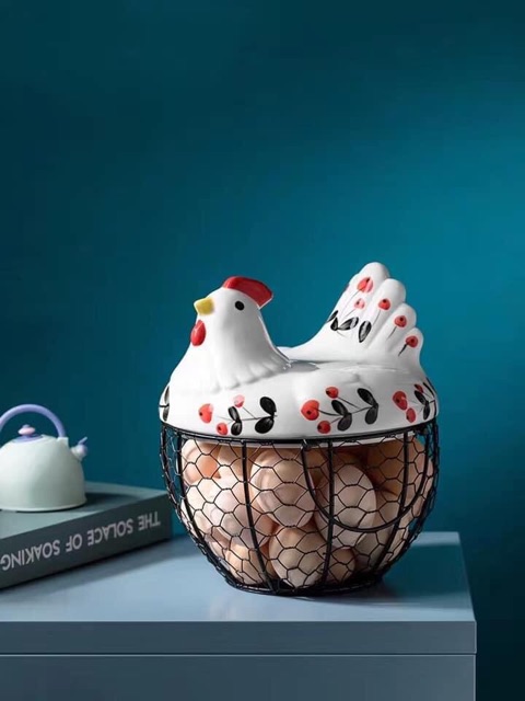 Giỏ đựng trứng gà mái mơ