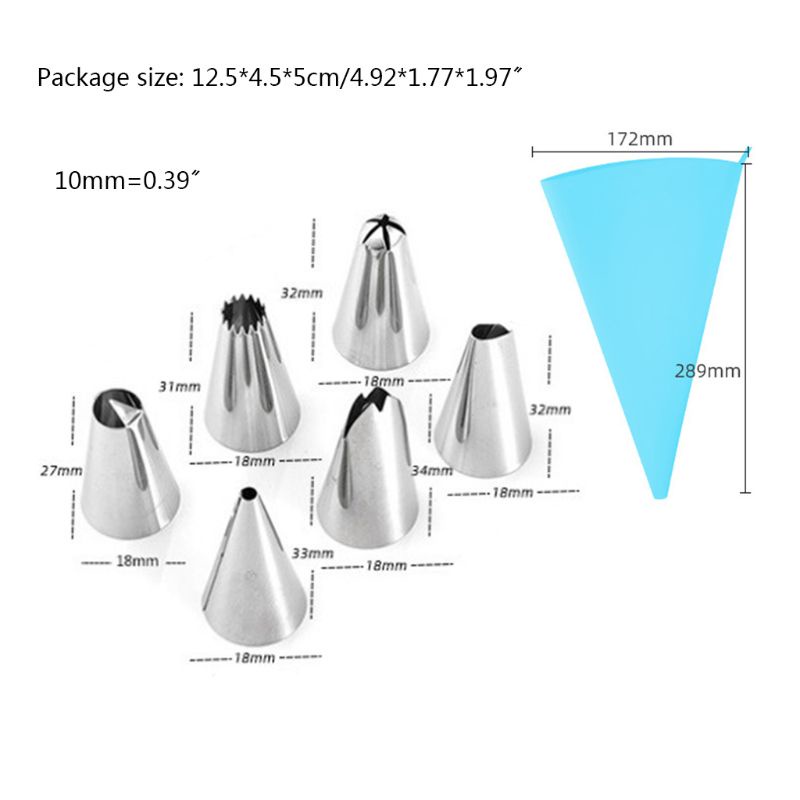 Bộ 50 Đuôi Bắt Bông Kem Trang Trí Bánh | BigBuy360 - bigbuy360.vn