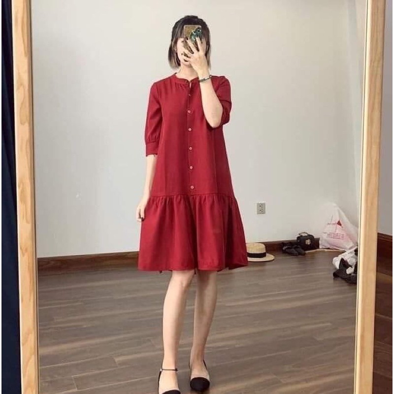 Đầm bigsize. Đầm suông MS96. Inbox để được shop tư vấn size