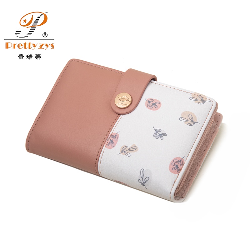 Ví Đựng Tiền Xu Cỡ Vừa In Họa Tiết Xinh Xắn Thời Trang Cho Nữ