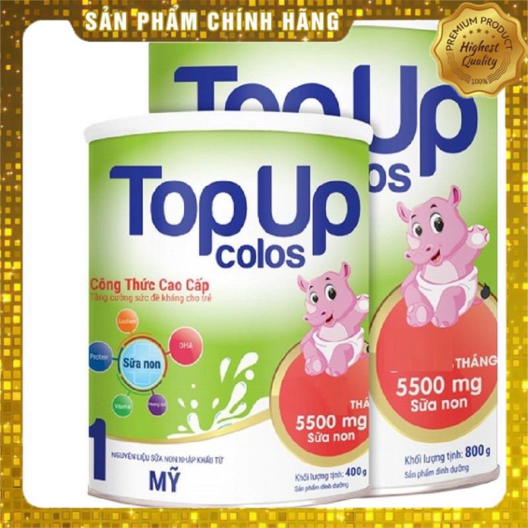 Sữa Topup Colos 1 (800g) ( Đại lý Ngọc Toản)