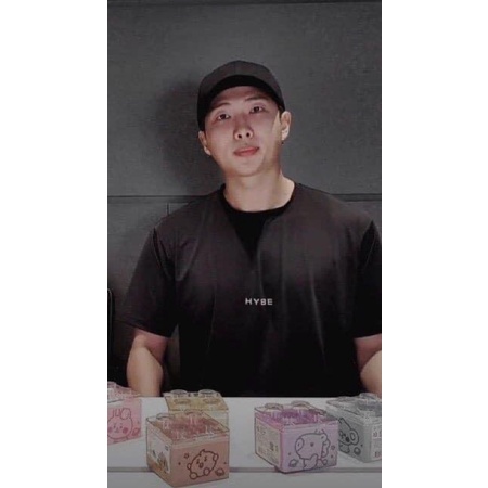 Áo Thun đen in chữ BTS, Áo Thun Cotton thành viên BTS V JUNGKOOK RM JIN JIMIN SUGA JHOPE HYBE