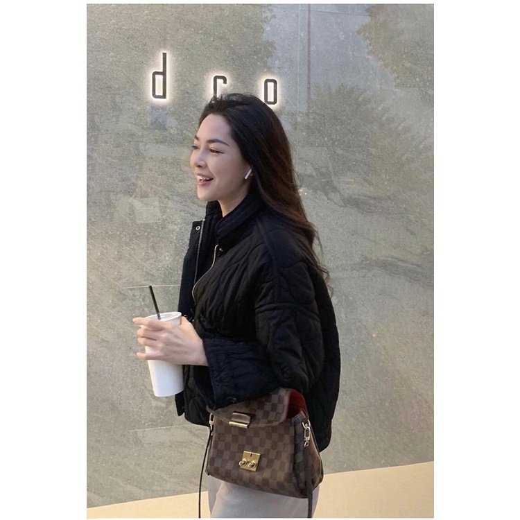 ÁO KHOÁC PHAO ZARA XUẤT DƯ TUỒN CHẦN BÔNG CÓ TÚI MÀU NÂU/ĐEN - 2969/046