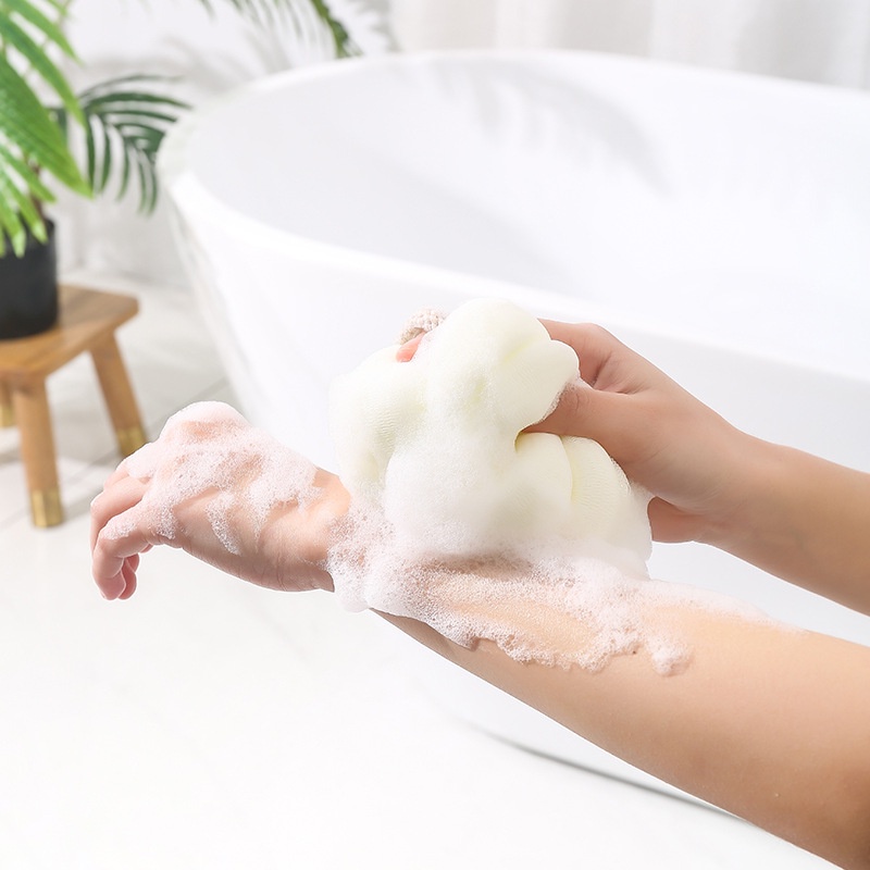 Bông tắm tẩy tế bào chết Starhanoi bông tắm,Bông Tắm Cỡ Lớn 50g Phong Cách Nhật Hàn Mới Cho Người Lớn