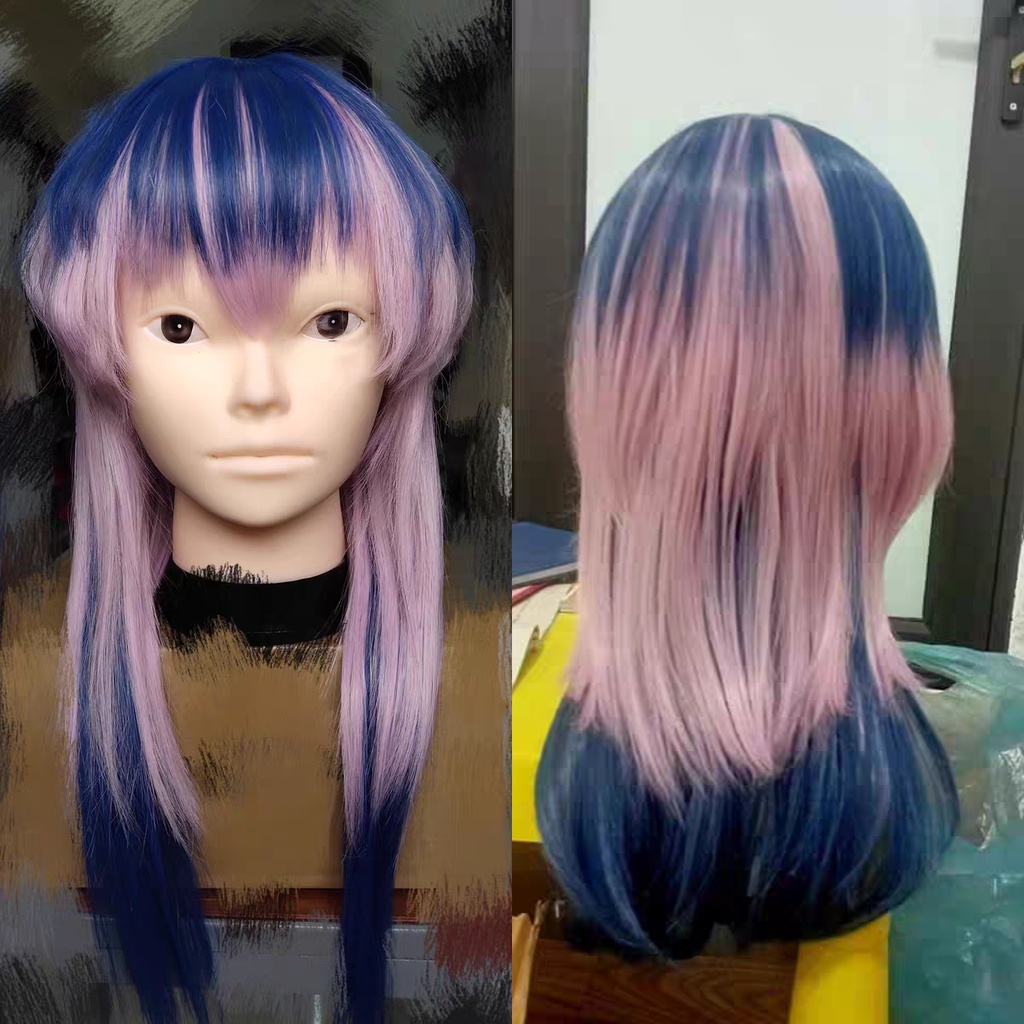 Wig/tóc giả cosplay Rindou Haitani vàng hồng Tokyo Revengers