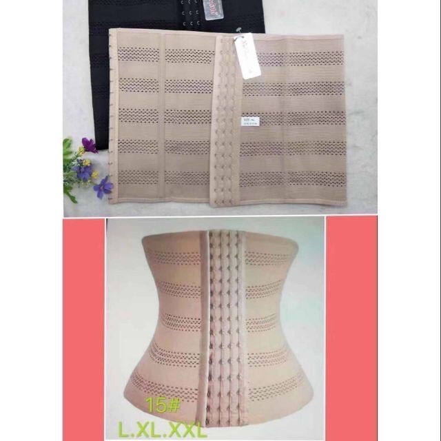 15) tấm gen nịt bụng thông hơi có chốt cài , mẫu cực mới